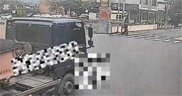 悲劇！壯濱路清晨單車遭砂石車碾壓　79歲老翁命喪車底