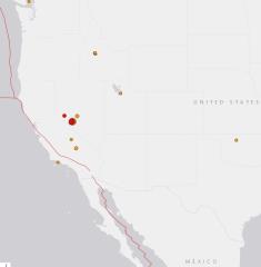 快訊／美國內華達州發生規模6.4強震 加州震感明顯