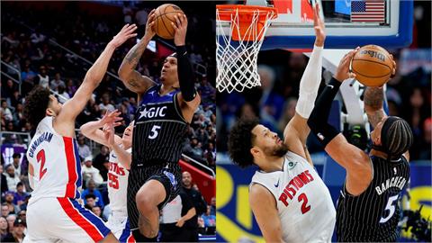 NBA(影)／互噴45分上演狀元飆分秀！活塞續命一哥康寧漢霸氣喊：不想現在就結束