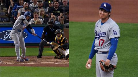 MLB(影)／差點討回來！大谷九局上把球轟進自家牛棚「隊友嗨爆、對手嚇出冷汗」