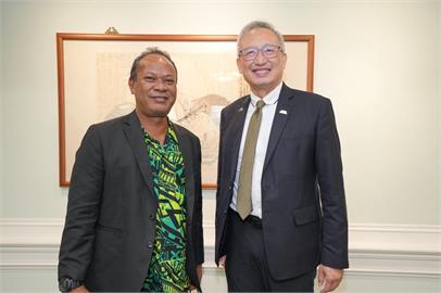 快新聞／歡迎吐瓦魯部長訪團抵台　吳志中：盼共同捍衛太平洋地區和平