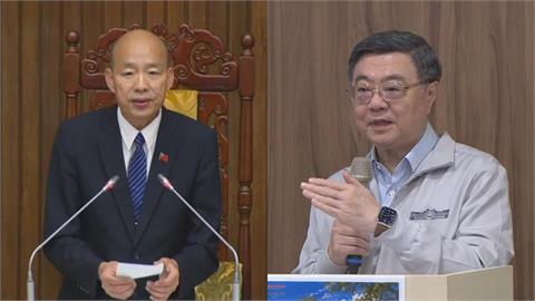 卓榮泰反擊「忘了讀好憲法」！韓國瑜深夜再嗆：可以這樣大吃憲政自助餐？