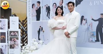禾浩辰辦戶外婚禮　激吻吳品潔：要把老婆當成小女孩來寵