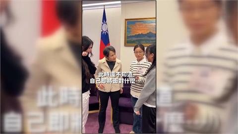 蕭美琴與青年交流！鼓勵海外圓夢　年輕人教跳韓團「撒嬌舞」