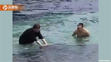 小琉球2遊客當眾摸海龜遭逮！最重恐關1年罰30萬