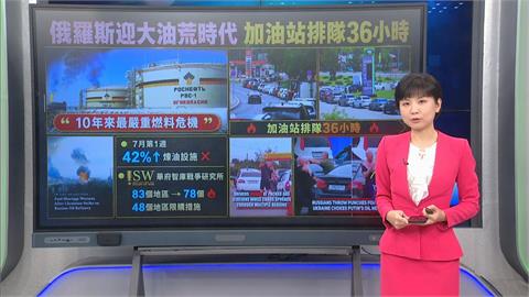 烏克蘭精準打擊能源設施！ 產油大國俄羅斯陷燃料危機