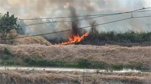 屏東獵人設陷阱抓山豬　草地點火釀火災濃煙直竄