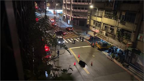 北市南京西路驚見天坑！ 　議員聽「坍塌原因」批：太離譜