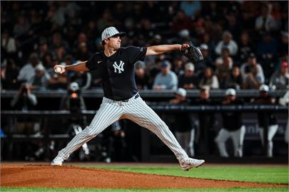 MLB(影)／洋基王牌投手Cole動手肘韌帶更換手術　新技術幫忙可望提早歸隊