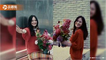 女星淡出螢光幕「東區顧花店」！素顏打掃　粉絲驚：好美　