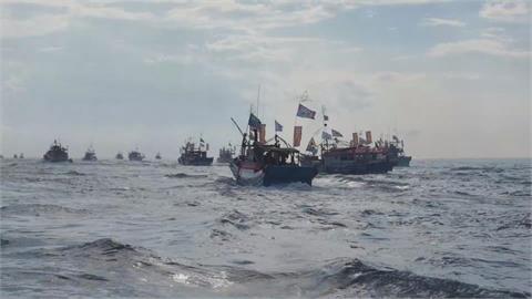 震撼！逾百艘漁船集結　蘭陽媽祖海巡遶境壯觀啟航