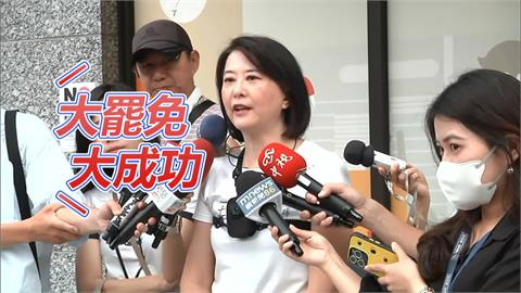 週末掃街催罷免票　林楚茵、林亮君深入王鴻薇選區