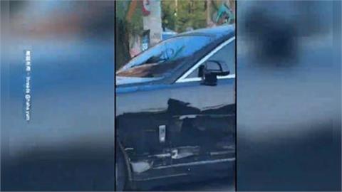 慘了！　轎車擦撞「移動式豪宅」　維修費粗估200萬起跳