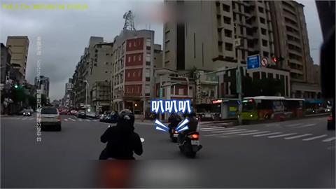 不滿被罵+按喇叭　「鬼切哥」嗆要輸贏！拿2千元朝騎士臉上丟