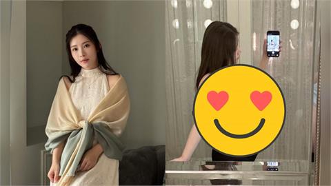 鄭家純只穿Bra「挺出101cm巨肚」！懷雙胞胎31週「私下超絕狀態」全被拍
