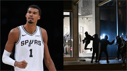 NBA／聲援法國學運遭控支持暴動！文班亞馬捲政治風波　議員嗆「把帳單寄給他」