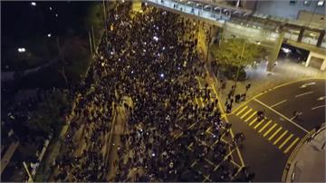 夜線／香港民陣國際人權日遊行 80萬人「守護香港」