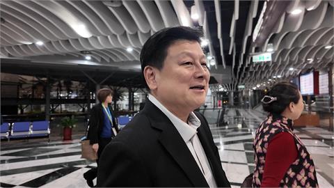 香港返台稱「完成歷史任務　」　傅崐萁現身花蓮機場遭嗆「中共走狗」