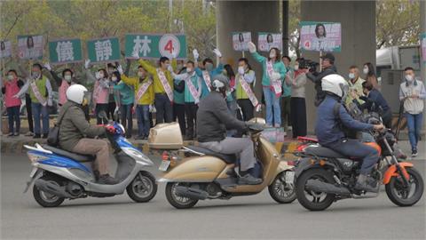 藍綠戰中二 林靜儀車掃大肚　顏寬恒固守沙鹿