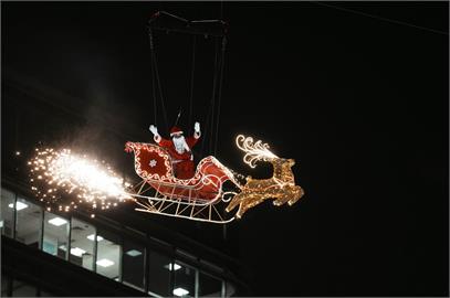 平安夜來送禮　「耶誕老人」即將飛越台灣上空