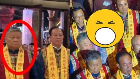 大甲媽才連出2意外！顏清標現身中國媽祖廟「做1事被拍」同框中共背景女星