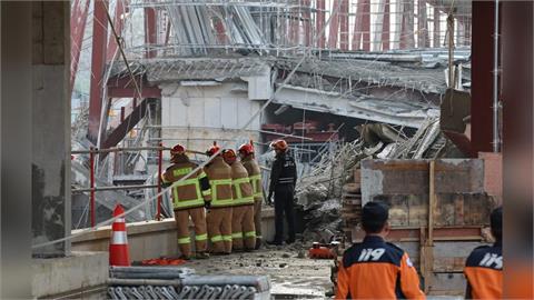 最新/韓國光州圖書館崩塌!4人遭活埋 消防員救出1人「傷重不治」