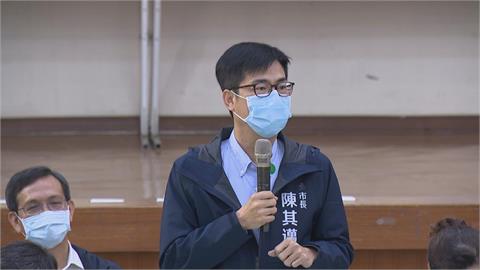 高市議會開幕 陳其邁拜會尋求支持招商建設