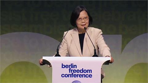 快新聞／蔡英文德國演說提「我的繼任者」　盛讚賴清德延續國防投資