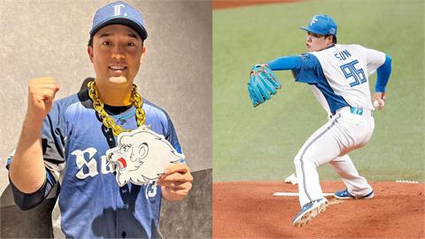 兩大台灣至寶同場較勁！孫易磊(右)飆速155演三上三下、林安可(左)熄火4支0。（圖／資料照，取自火腿、西武X）