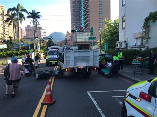 口鼻沾白粉騎車自摔　32歲男唾液快篩涉吸安毒被逮