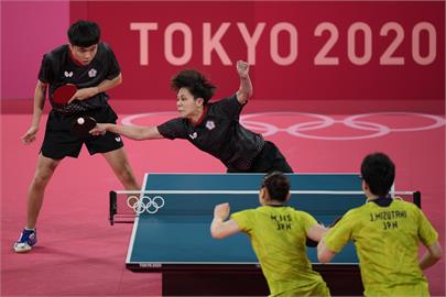東奧／桌球「黃金混雙」鄭怡靜、林昀儒不敵日本！　無緣決賽將與法國爭銅牌
