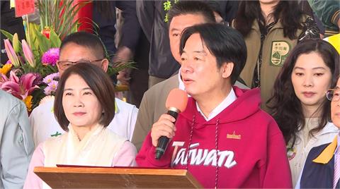 賴總統大年初二屏東發福袋　提醒小心投資詐騙
