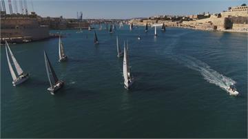 第41屆中海帆船賽 50艘船繞西西里島一圈