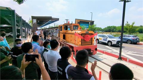 蒜頭糖廠五分車延駛到高鐵嘉義站今通車　票價打6折