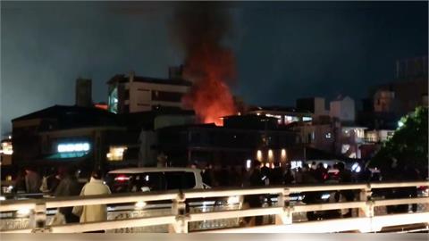 京都鬧區先斗町驚傳大火　50名食客緊急逃出