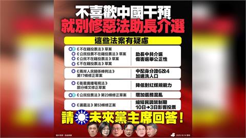 快新聞／郝龍斌、趙少康怒控中國介選　民進黨：不喜歡就「別做這事」