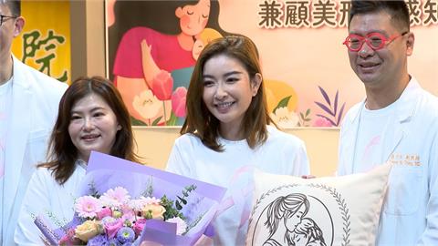 正能量！許維恩現身長庚記者會　分享乳癌手術過程