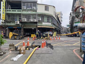 快新聞／注意！台中天然氣施工挖破管　疑似氣爆釀8人受傷