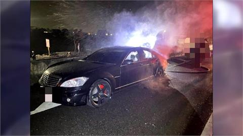 火警頻傳！國道一號「火燒車」駕駛跳車逃生　花壇鄉食品工廠起火、無人傷亡