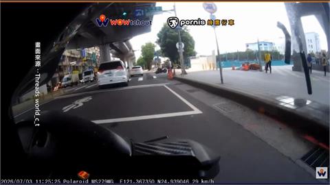 捷運三鶯線「亂象+１」！　天降污管差一秒砸中路過騎士
