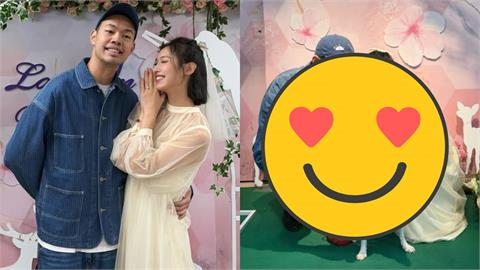 陳大天「捲閃兵案」登記前被逮　2026元旦甜曬「一家三口」照宣布結婚！