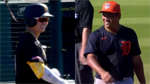 MLB(影)／李灝宇、鄭宗哲熱身賽同場較勁！攻守俱佳表現亮眼