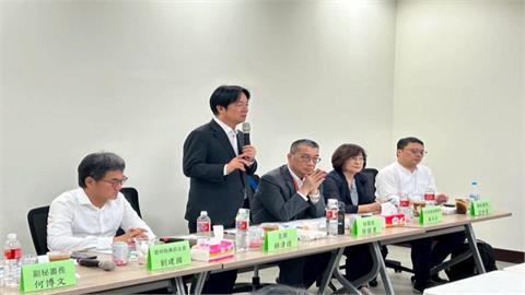 賴清德南下雲林閉門會 地方喊話盼中央挹注資源