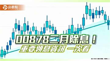 00878二月除息0.42元!年化殖利率7.4% 經理人這樣說