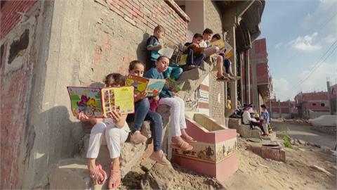 培養家鄉讀書風氣　埃及男開放自家當圖書館