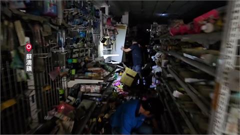 暴雨灌蘇澳！吉他店泡水全報廢　噩夢重演！百貨業者損失近千萬
