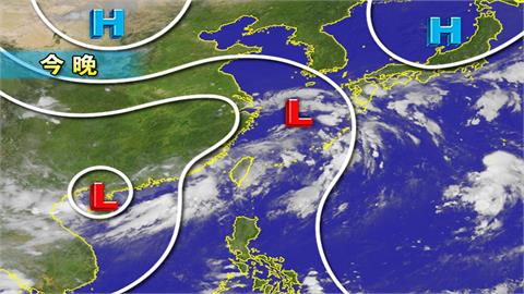 丹娜絲殘骸甩尾「8地區豪雨猛炸」！林嘉愷5圖揭「週末變天機率」：低壓還在