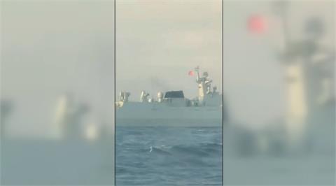 漁民目擊七美外海中軍艦與我軍艦對峙　吳思瑤：利用灰色地帶滋擾我方海域