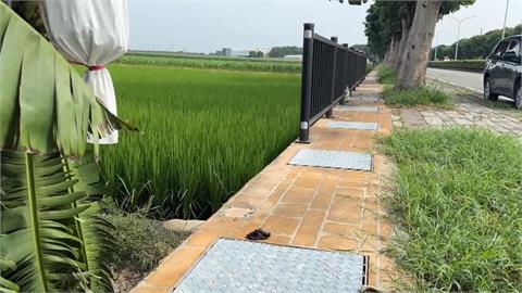 不見了！ 雲林莿桐公園護欄不翼而飛 竟遭＂拆下變賣＂