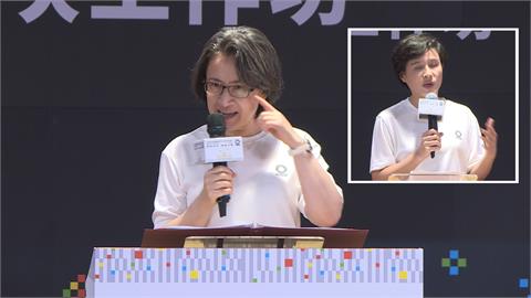 出席第7屆總統盃黑客松比賽！蕭美琴幽默自嘲「別把蕭美琴和鄭麗君搞混」